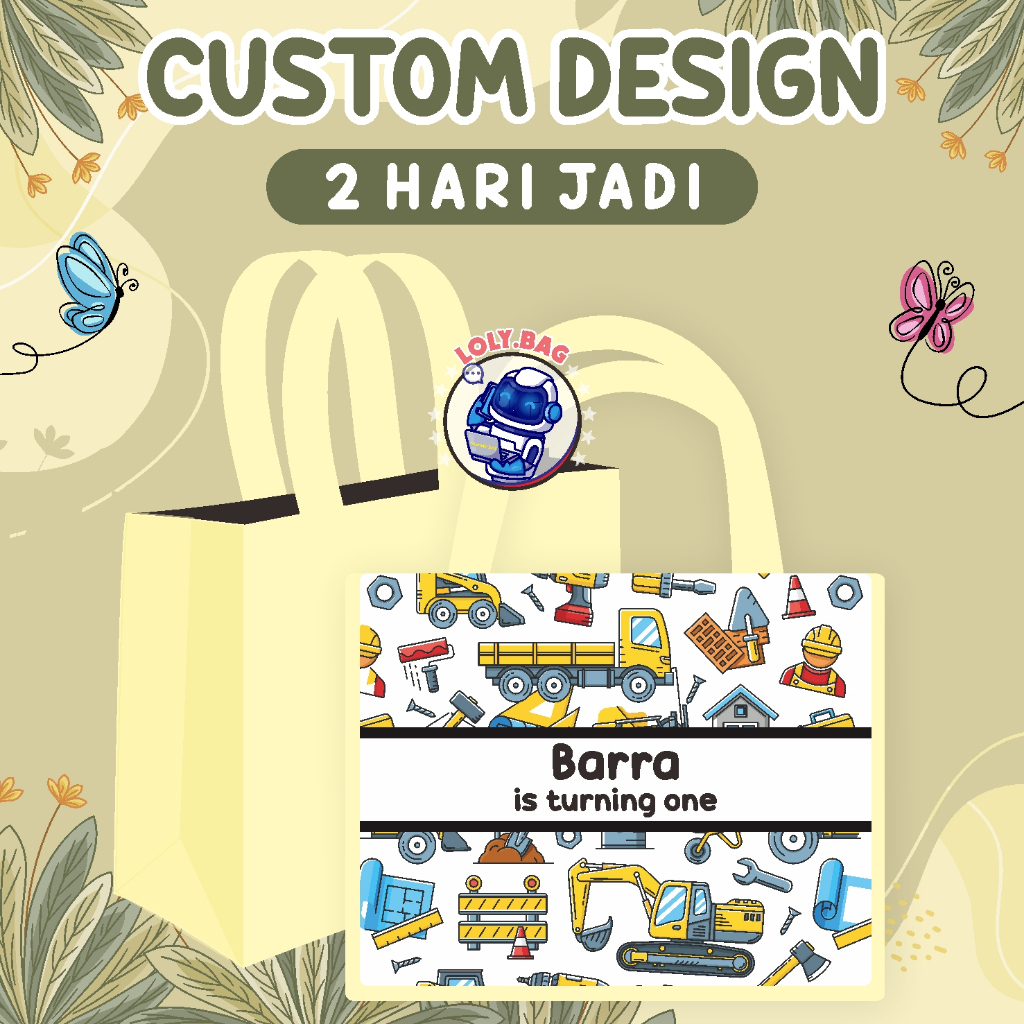 

TAS ULTAH / TAS ULANG TAHUN 2 HARI JADI / GOODIE BAG