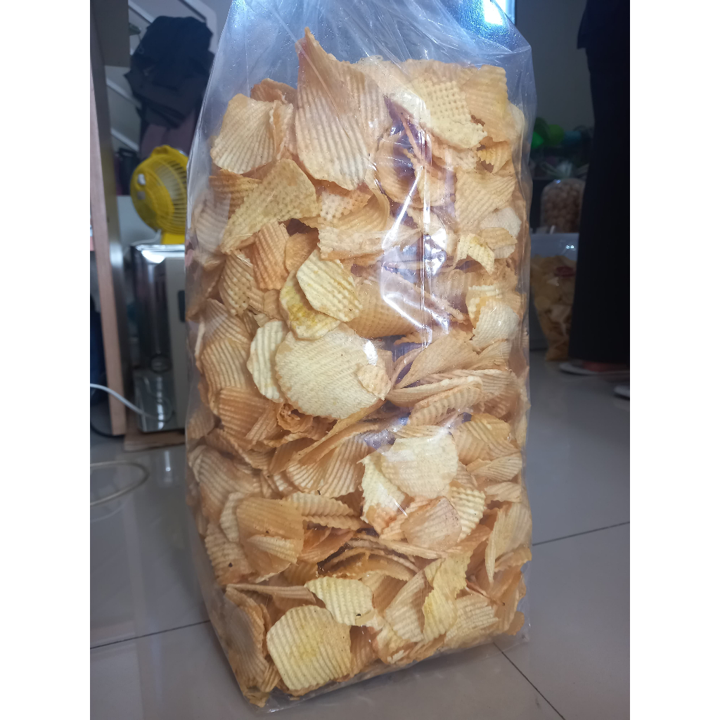 

PROMO keripik talas 1 kg kripik talas kiloan kripik tales Termurah