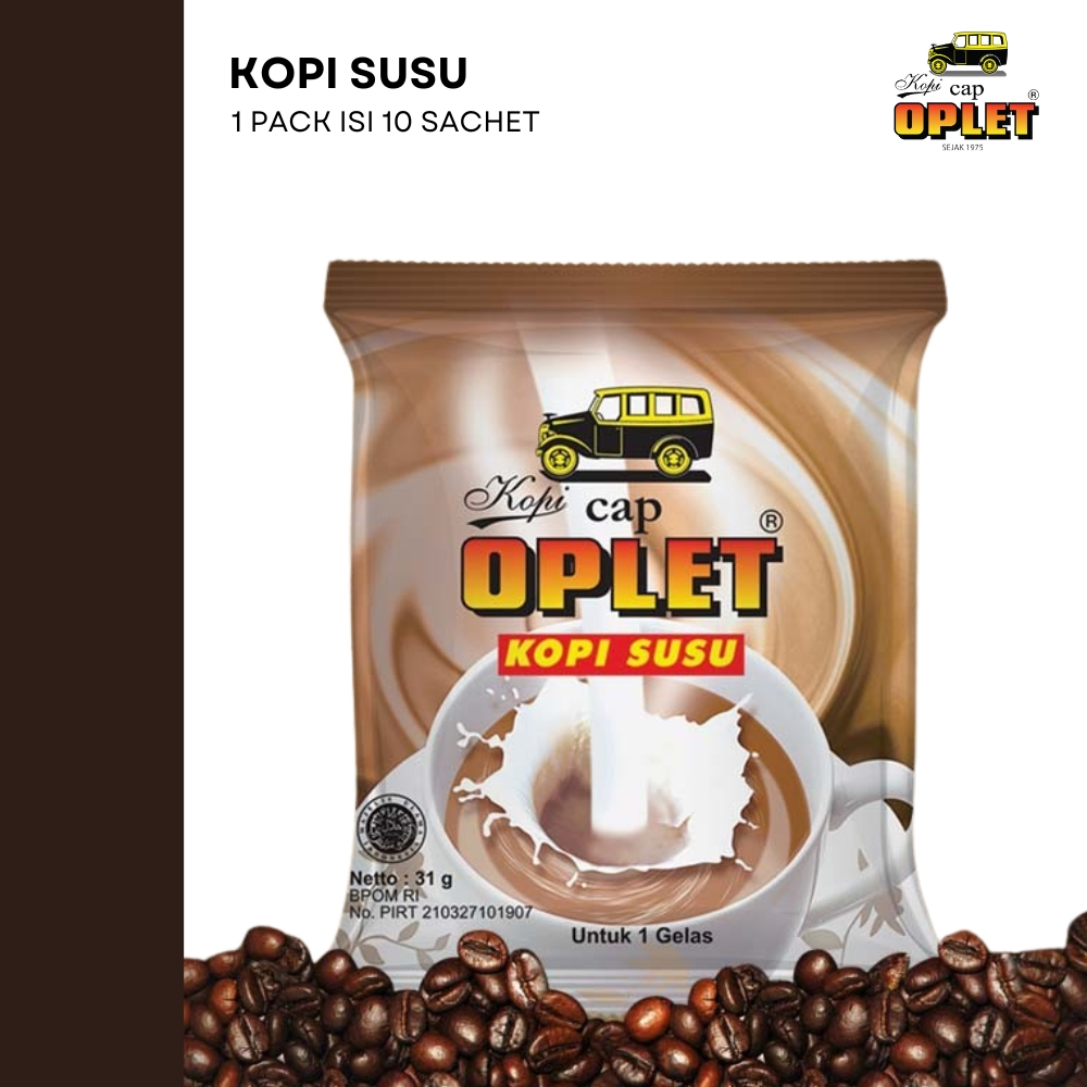 

OPLET ASOOYY - Kopi Susu - 1 Pack (10 x 29 Gram)