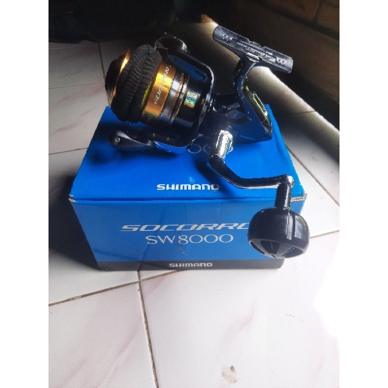 Reel second SHIMANO SOCCORO 8000