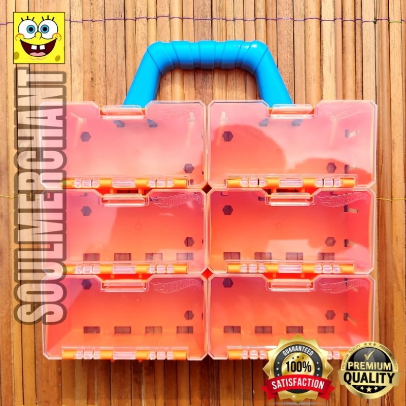 TAS / KOPER / HOT BOX / CARRY CASE CONTAINER HOTWHEELS - ORIGINAL MATTEL