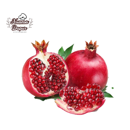 

Buah Pomegranate / Delima Merah 1 Pc ± 300 gram