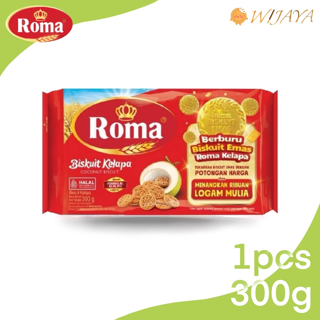 

Roma Biskuit Kelapa/Coconut Biscuit @ 300 Gr