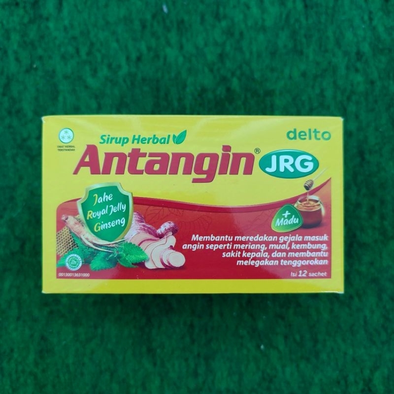 

(1 Box) Antangin JRG + Madu 12 Sachet