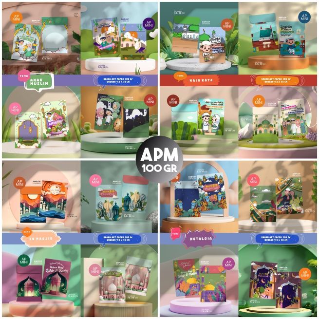 

(Isi 20 pcs) Amplop Mini Lebaran Edukasi | Amplop Lebaran Murah / 1 pack Mix 4 Motif