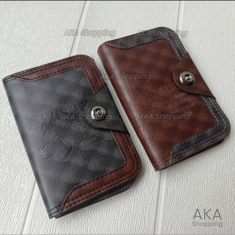 [DPT TGG] Dompet Lipat Pria| Dompet Berdiri Tanggung