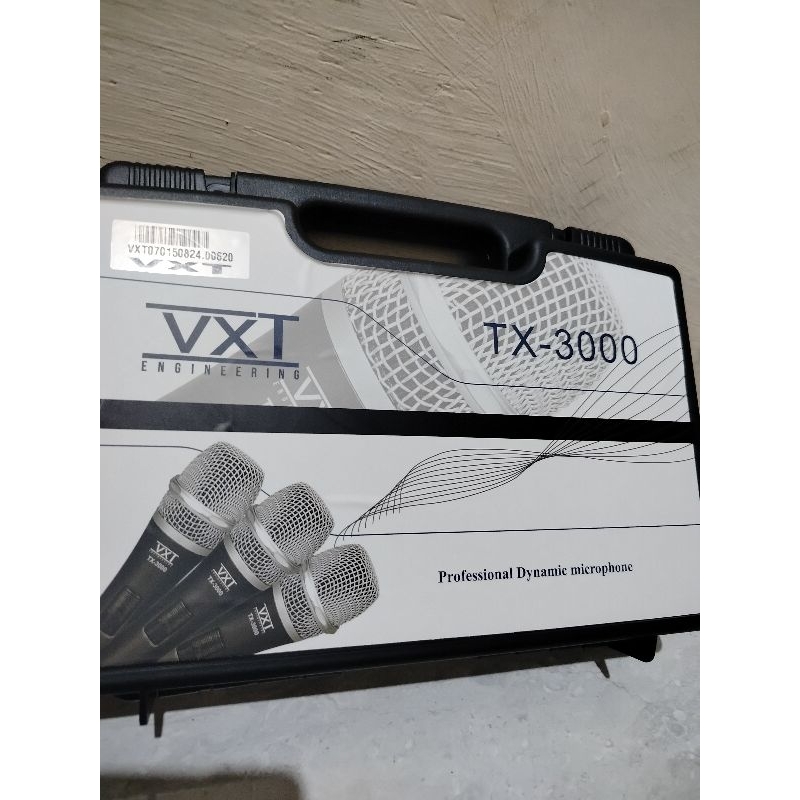 Mic VXT TX3000 Dynamic Microphone isi 3