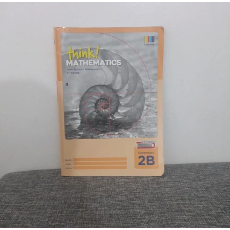 

Think! mathematics secondary workbook 2B (8th edition)