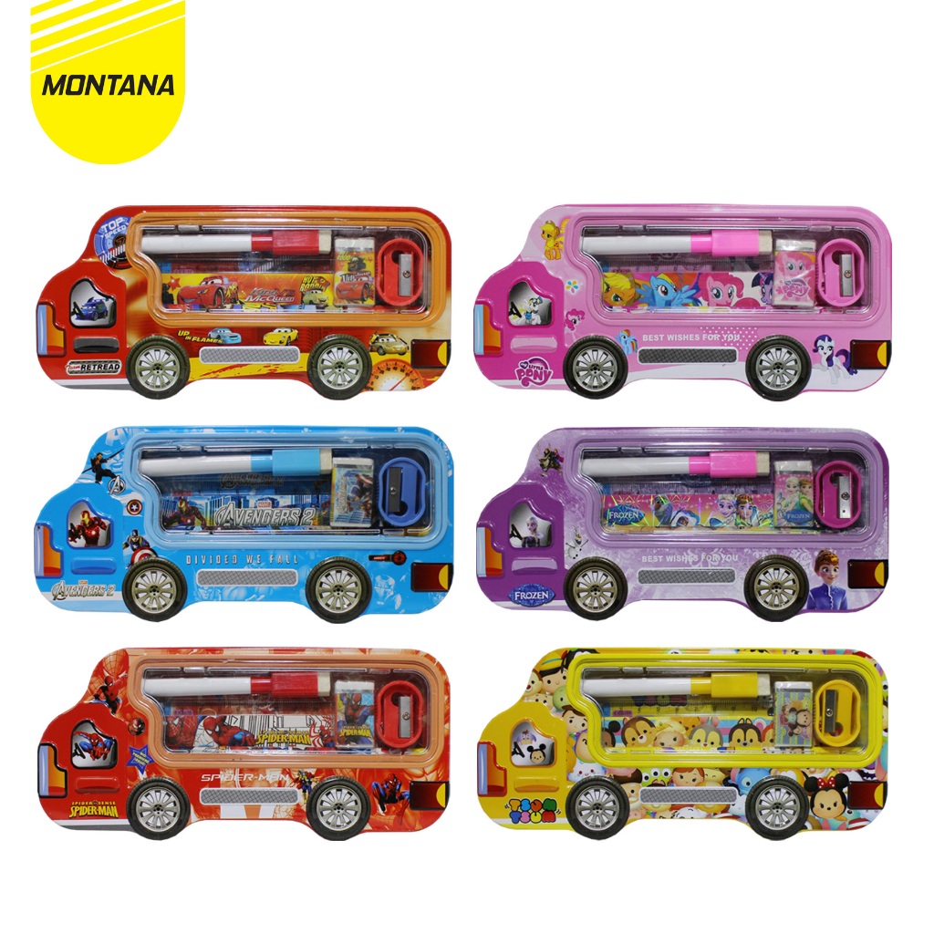 

MurahMurahATK Kotak Pensil / Study Set/ Tempat Pensil 3326