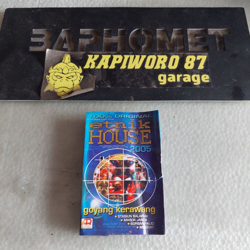Kaset Pita Album Etnik House Music