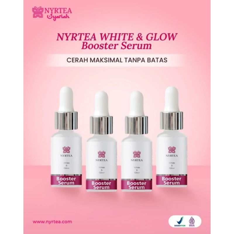 Serum Nyrtea/Serum pemutih wajah/Nyrtea White&Glow Booster Serum