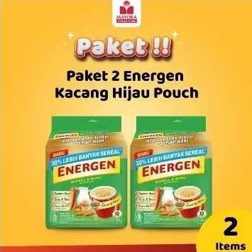 

Paket 2 Energen Kacang Hijau Pouch