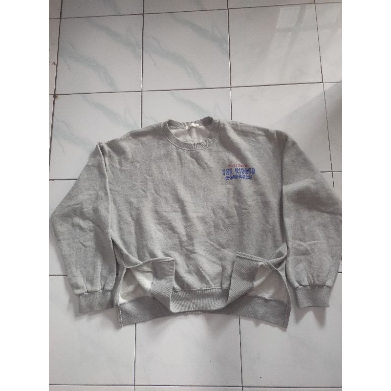 Crewneck boxy