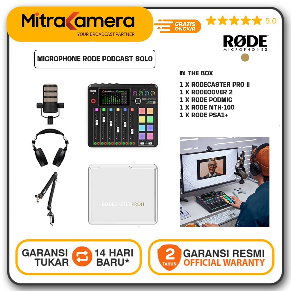 Rode Microphone Podcast SOLO