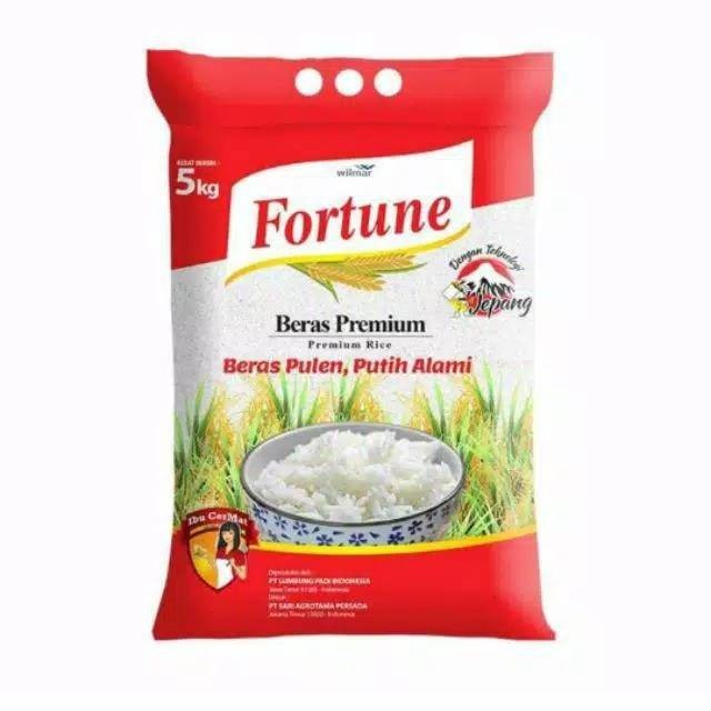 

Beras Pulen Fortune 5kg Murah Rak Sayur Padang