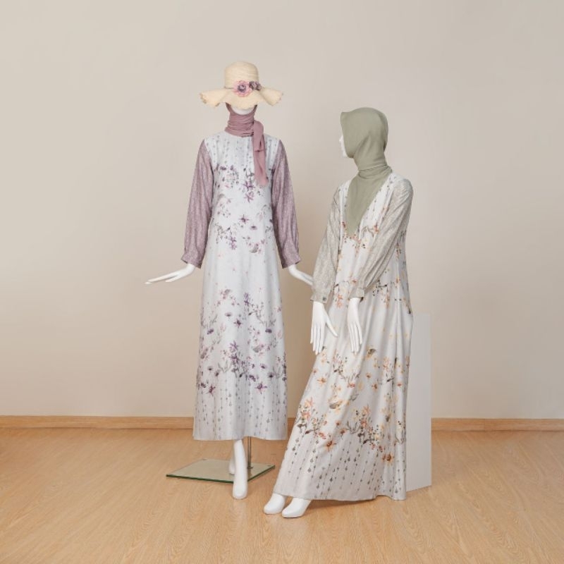 Le Khari - Jemma Dress Armany Silk | Gamis Silk Terbaru