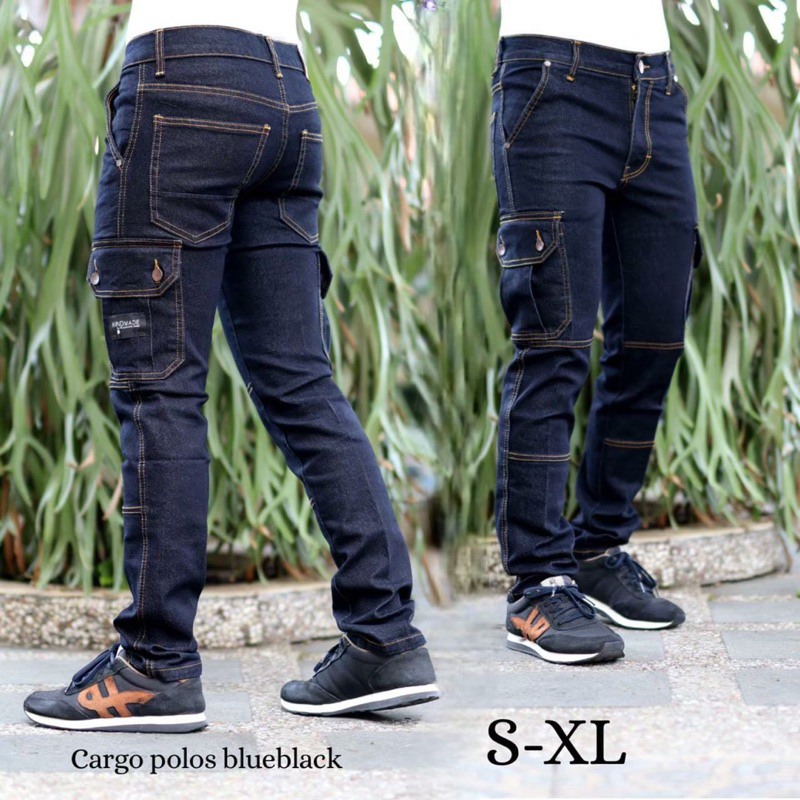 Celana Jeans Cargo Pria Premium Panjang Handmade Distro Original - Keren, Kekinian & Paling Hits