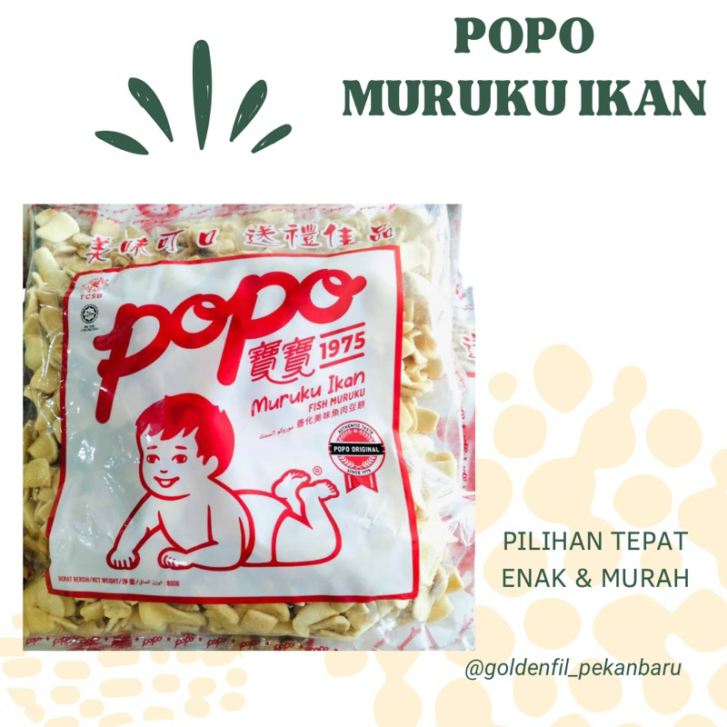 

Popo maruku ikan 400g