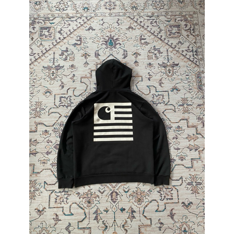 HOODIE CARHARTT STATE FLAG HITAM