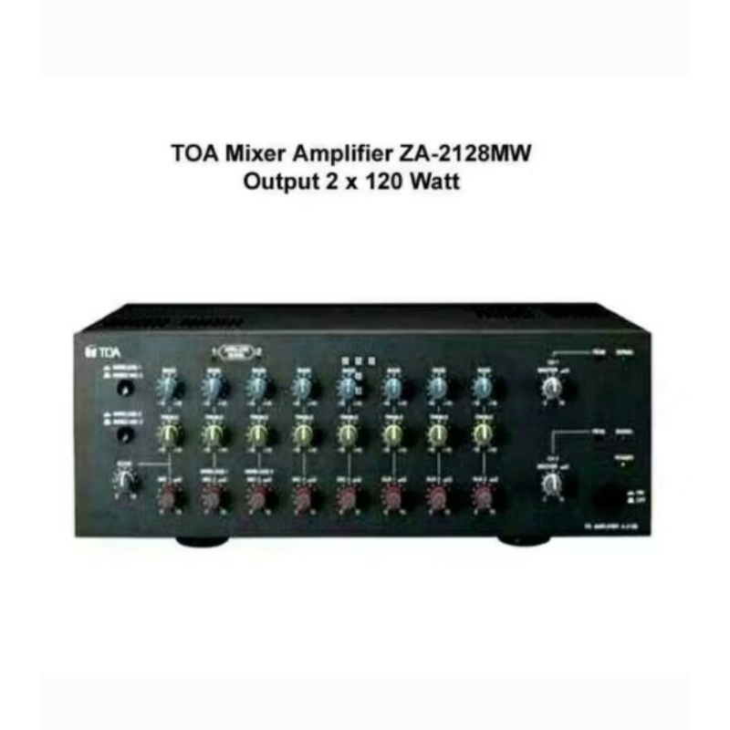 Mixer amplifier Toa za 2128 original Za2128 Toa Za2128