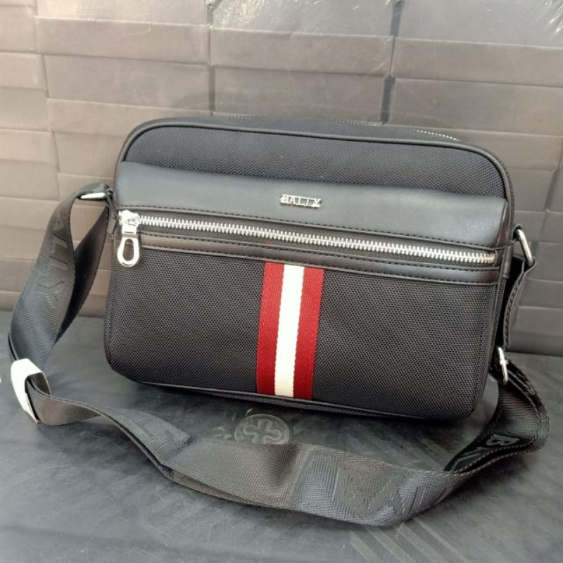 Tas selempang nylon Bally crossbody bag nylon