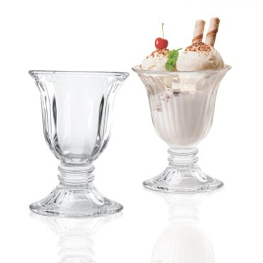 Gelato 200 ml Gelas Kaca Gelas Kaki Es Krim MERIMELMA