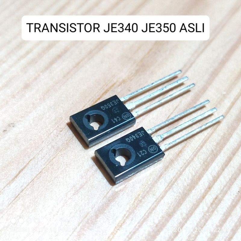 1 SET TRANSISTOR JE340 JE350 JE 340 JE 350 ASLI
