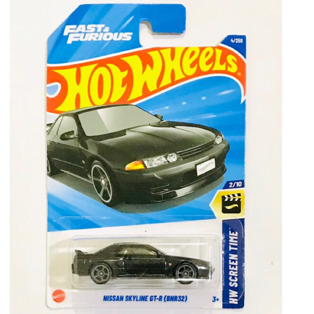 HOT WHEELS - NISSAN SKYLINE GT-R (BNR32)  Fast & Furious