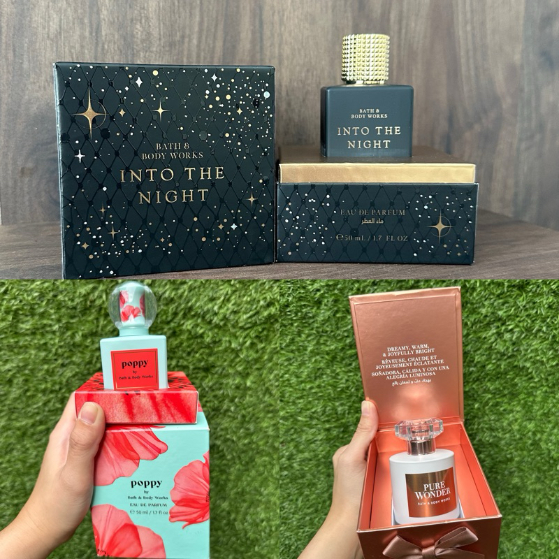 BBW BATH & BODY WORKS EDP EAU DE PARFUME A THOUSAND WISHES / INTO THE NIGHT / PURE WONDER 50ml / LOV