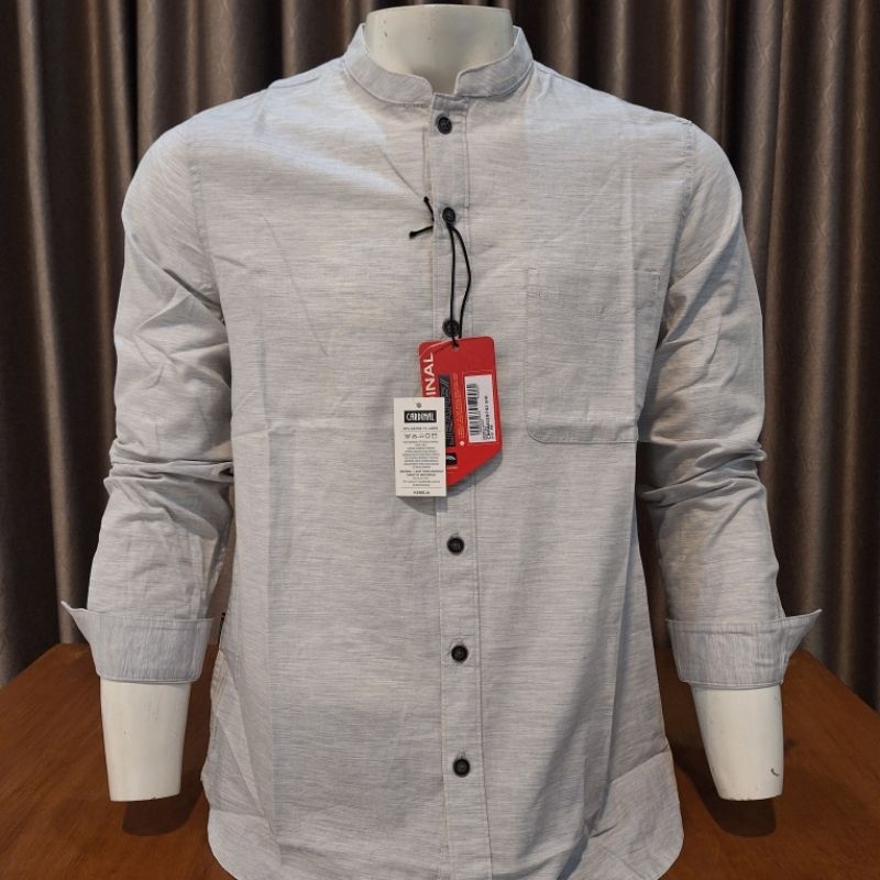 Cardinal Kemeja Koko Kemko Pria Tangan Panjang Premium New Serries Original