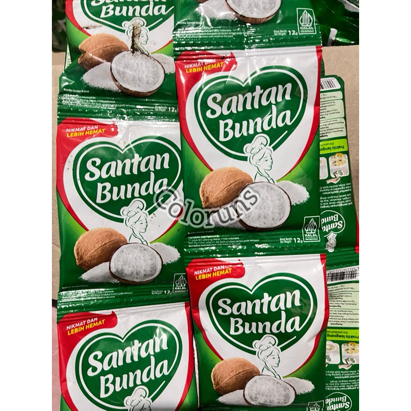 

Santan Bunda 12gr Rencengan