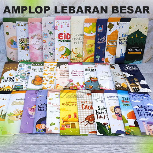 

AMPLOP LEBARAN HARI RAYA IDUL FITRI 2025 BESAR/PANJANG MOTIF UNIK/KEKINIAN/LUCU/ISLAMI/AESTHETIC