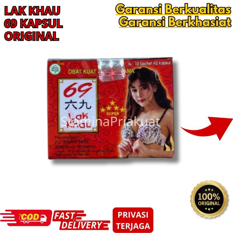 LAK KHAU 69 KAPSUL ASLI