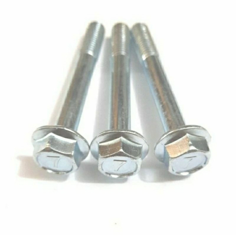 Baut flange M8×60 Flange bolt 8×60 (Baut topi 12)