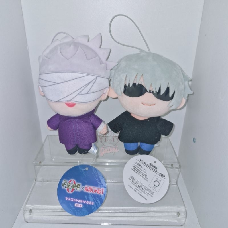 Boneka Anime Round 1 Satoru Gojo Satoru Jujutsu Kaisen Plushie
