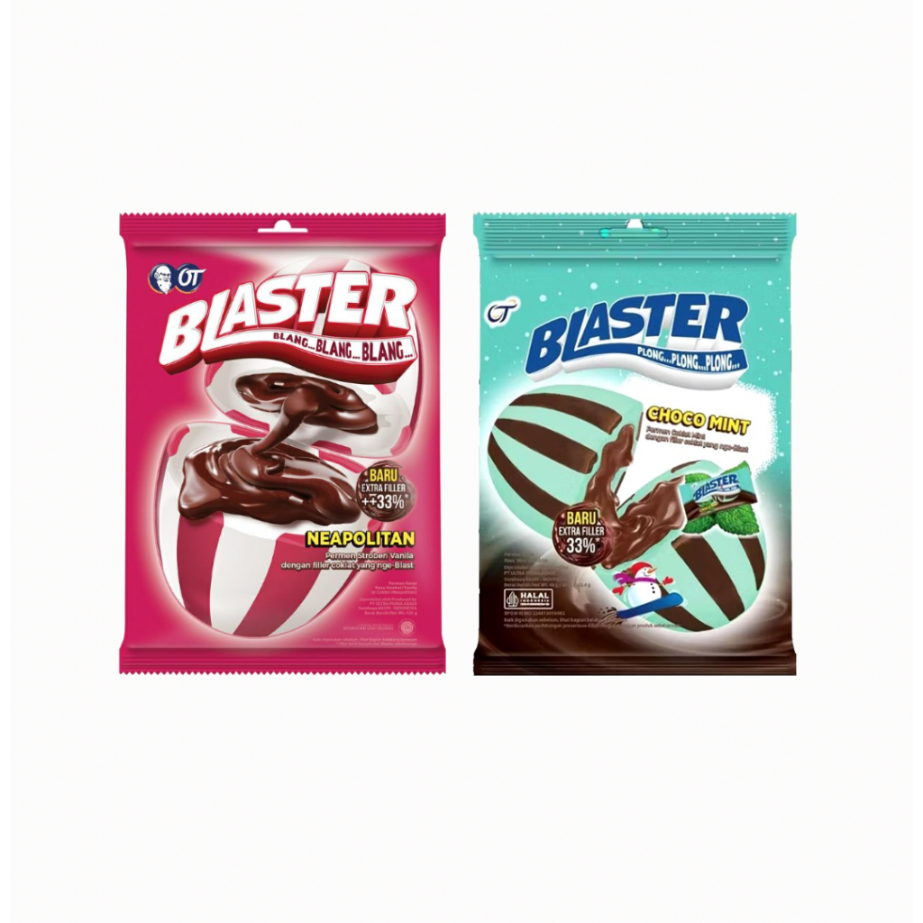 

Permen Blaster 125gr - Rasa Choco Mint / Neapolitan