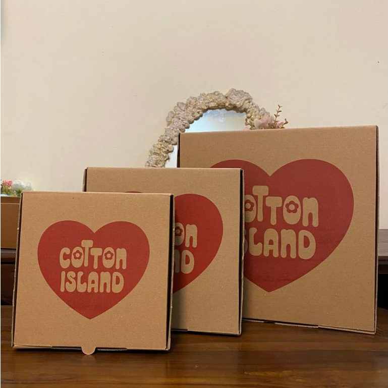 

Dus Box E-flute box pizza cetak logo