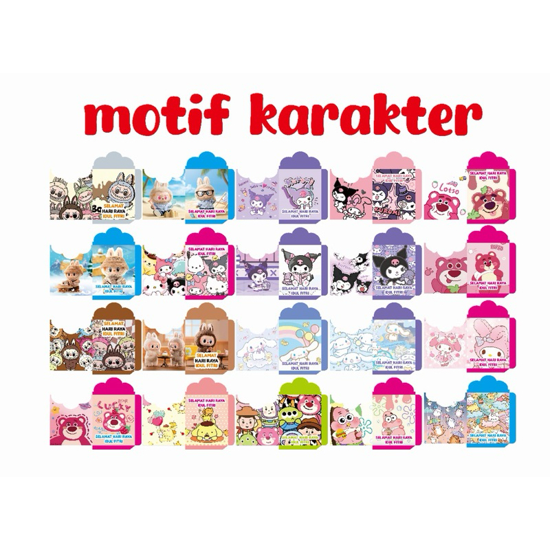 

1000 lembar amplop lebaran