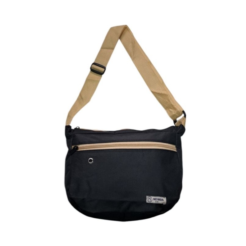 TAS SELEMPANG BAHU PRIA TAS MURAH MEMAKAI TALI BESAR WARNA BAHAN KAMPAS/ BAHAN D600