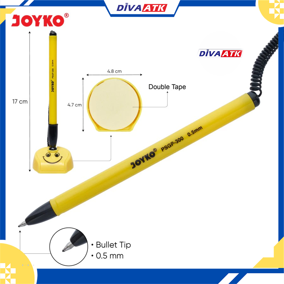 

BOLPEN MEJA JOYKO SPIRAL PSGP-300 SMILE