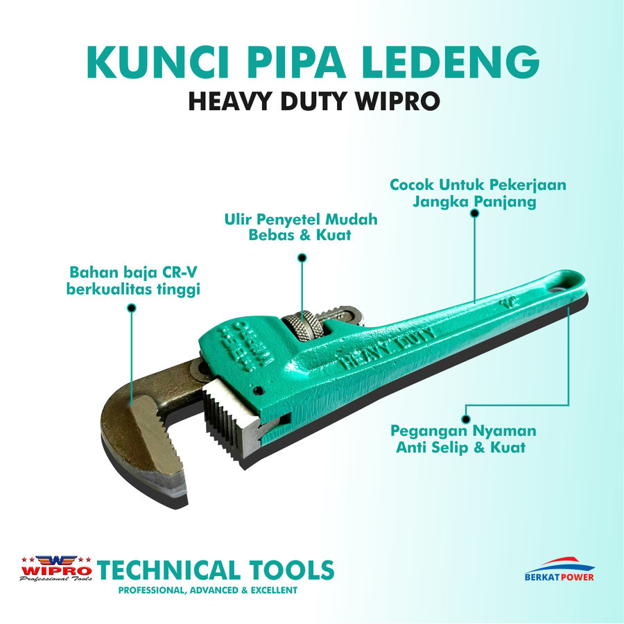 KUNCI PIPA WIPRO 36 INCH/JEAVY DUTY/KUNCI LEDENG/PDAM
