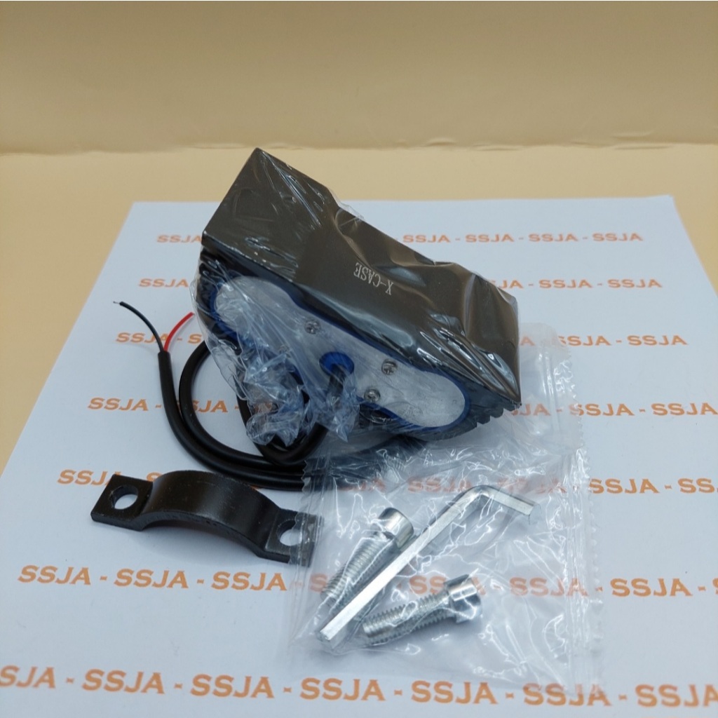 Lampu tembak OWL mata elang 3 mata 30 watt Led White Universal Lampu Motor Sorot OWL Cree 3mata ultr