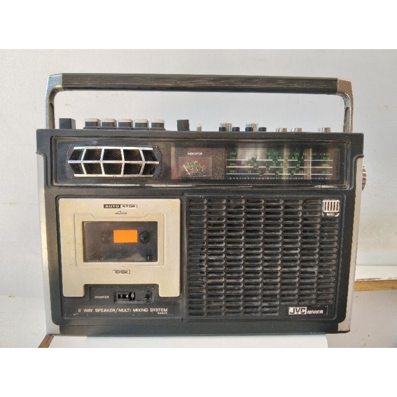 Radio Tape JVC jadul