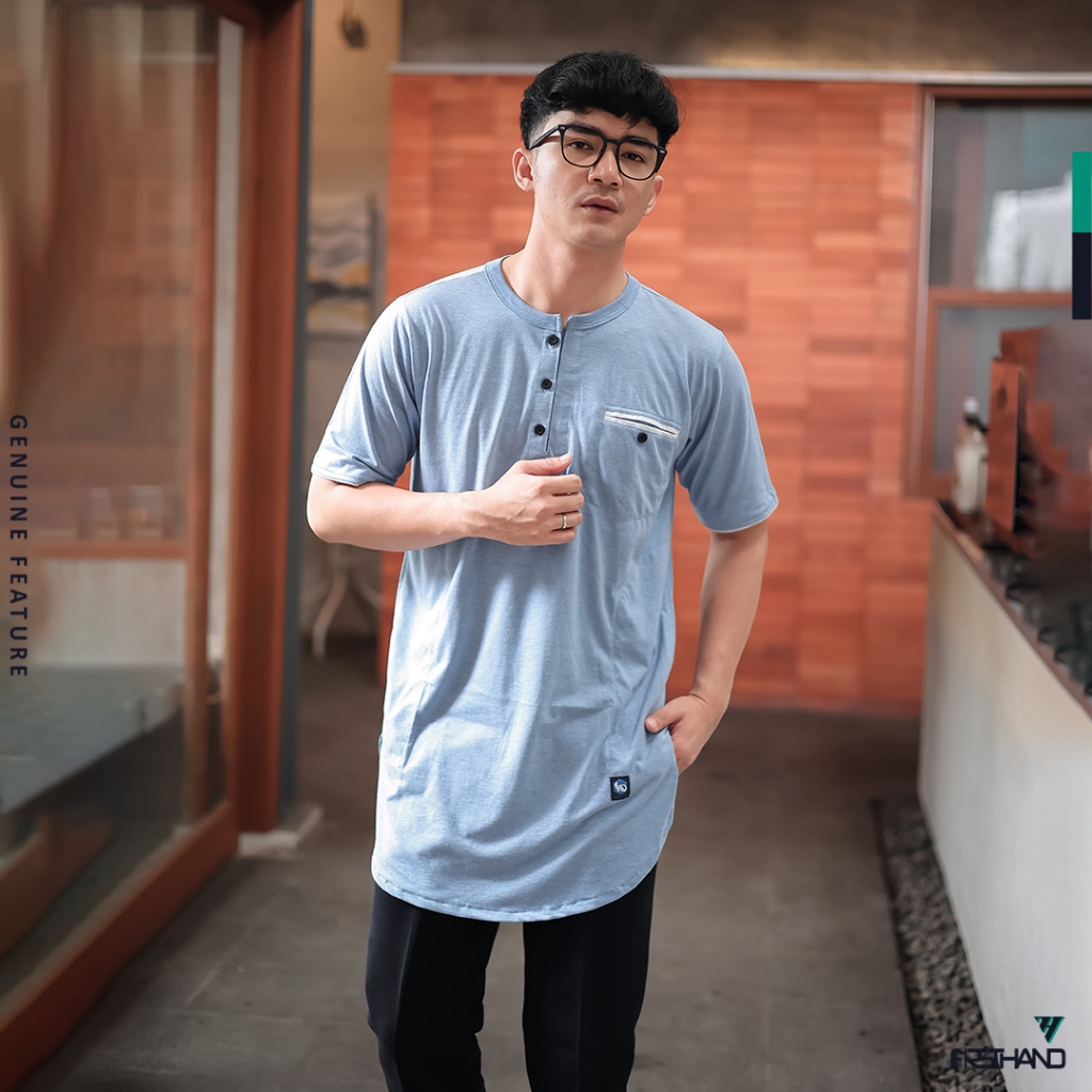 Firsthand Baju Koko Kurta Dewasa Lengan Pendek