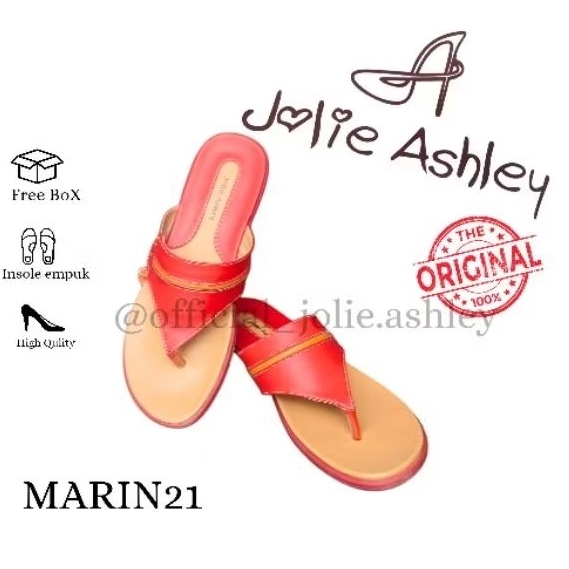 (Jolie Ashley)-sandal flat Marin21