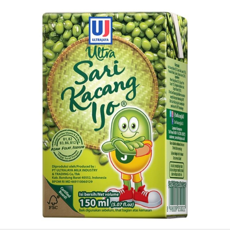 

Ultra Sari Kacang ljo 150 ml