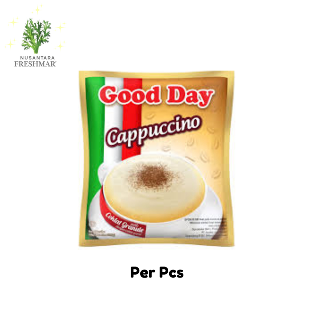 

[Nusantara Freshmart] Good Day Cappucino Kopi 25 gr Per Pcs/Sachet