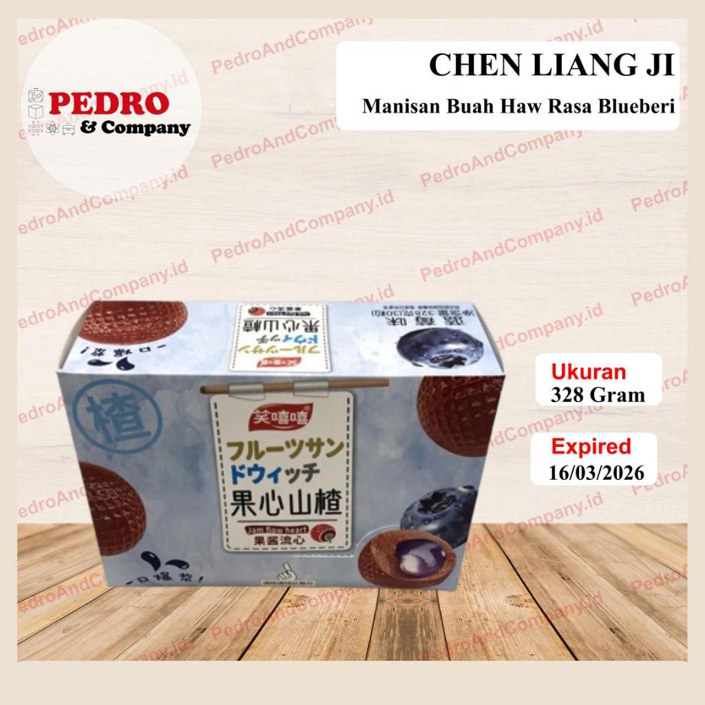 

Manisan buah Haw sanca RASA BLUEBERRY 328 gram haw flakes RASA BLUEBERI chen liang ji CLJ