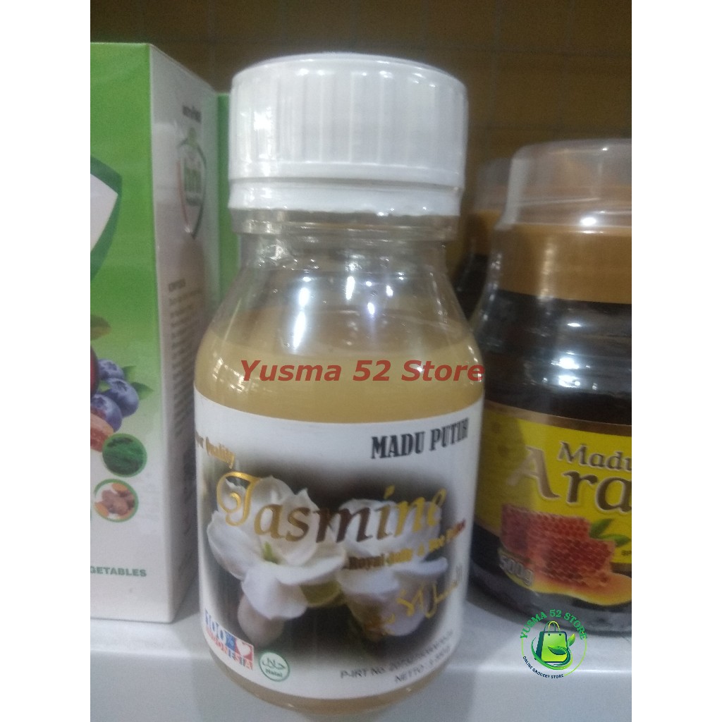 

Madu Putih Jasmine Royal jelly 350gr