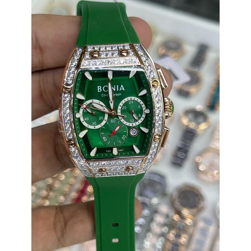 Jam Tangan Bonia Wanita BNB10807 Silicon Original Garansi 1 Tahun